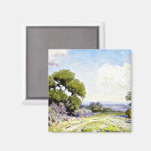 Onderdonk-Morning in the Live Oaks, Boerne, Texas Magneet (Voorkant / Achterkant)