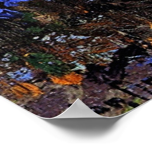 Onderdonk - Mountain Laurel in Bloom Poster (Hoek)