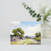 Onderdonk -Ochtend in de Live Oaks, Boerne, Texas Briefkaart (Staand voorkant)