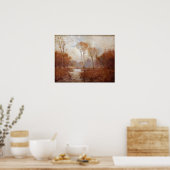 Onderdonk - Oktober Landschap Poster (Keuken)