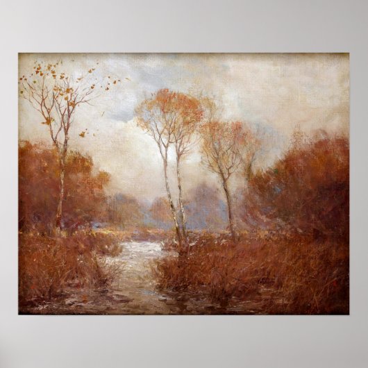 Onderdonk - Oktober Landschap Poster (Voorkant)