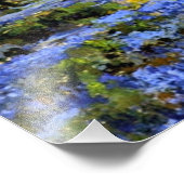 Onderdonk - Oude levende eik- en blauwbonnenbomen Foto Afdruk (Hoek)