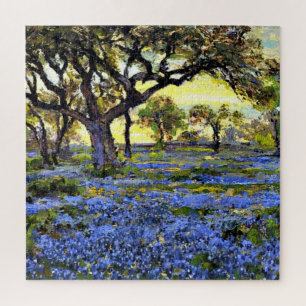 Onderdonk - Oude levende eik- en blauwbonnenbomen Legpuzzel
