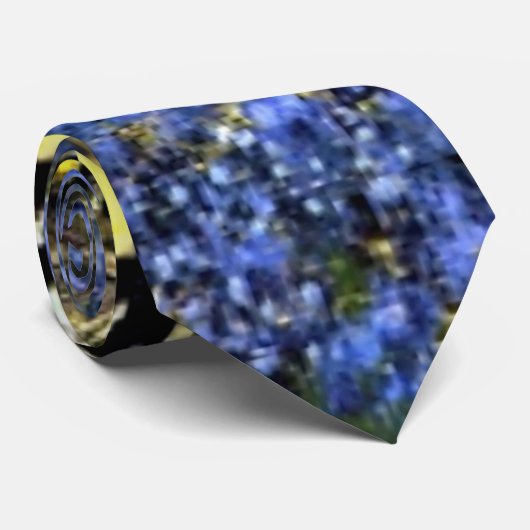 Onderdonk - Oude levende eik- en blauwbonnenbomen Stropdas (Opgerold)