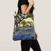 Onderdonk - Oude levende eik- en blauwbonnenbomen Tote Bag (Dichtbij)
