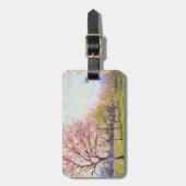 Onderdonk - Peach Orchard Bagagelabel (Voorkant verticaal)