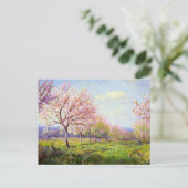 Onderdonk - Peach Orchard Briefkaart (Staand voorkant)