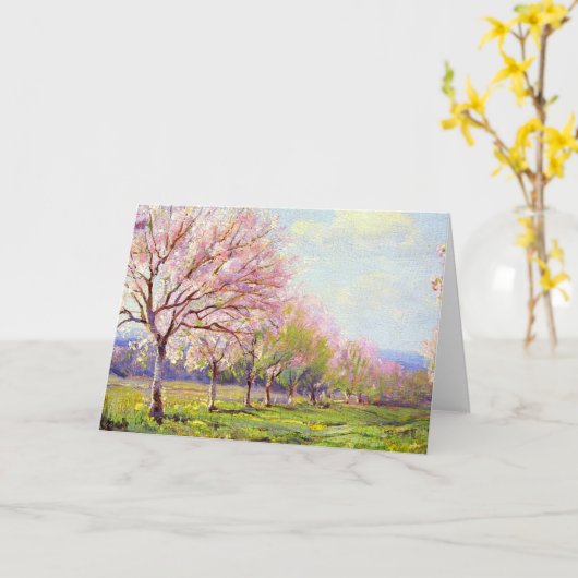 Onderdonk - Peach Orchard Kaart (Gele Bloem)