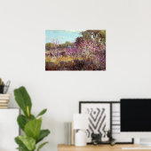 Onderdonk - Redbud-boom in Bloom, Leon Springs Poster (Thuiskantoor)
