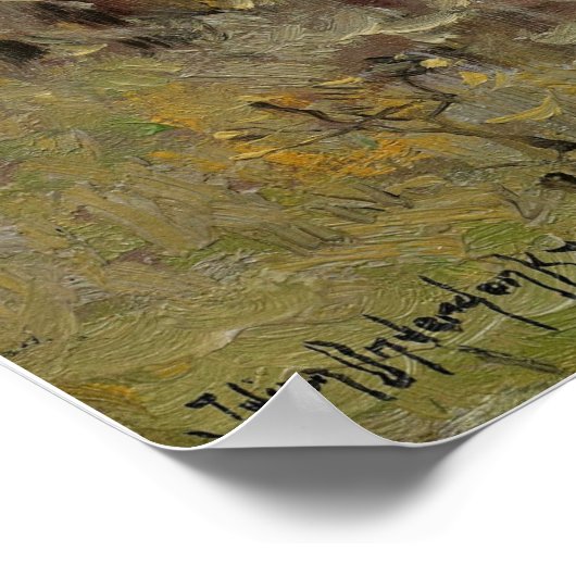 Onderdonk - Rocky Hillside Quiet Pool 1908 Poster (Hoek)