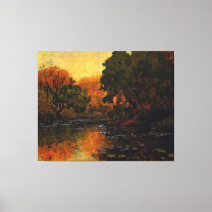 Onderdonk - San Antonio River Canvas Afdruk