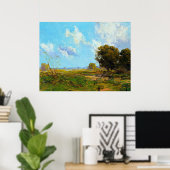 Onderdonk schilderij, late namiddag poster (Thuiskantoor)