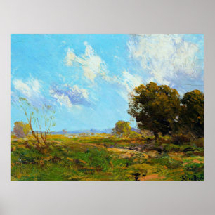 Onderdonk schilderij, late namiddag poster