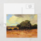 Onderdonk - Texas Dry Country, mooi kunstschilderi Briefkaart (Voorkant / Achterkant)