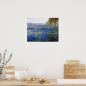 Onderdonk - Veld van blauwebonte 1920 Poster (Keuken)