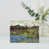 Onderdonk - Vroege Lente, Blauwbonen en Mesvrij Briefkaart (Staand voorkant)