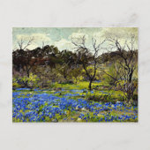 Onderdonk - Vroege Lente, Blauwbonen en Mesvrij Briefkaart (Voorkant)