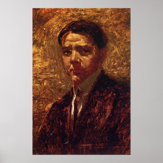 Onderdonk - Zelfportret 1902 Poster (Voorkant)