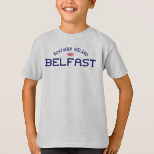 Onderdruk Belfast Northern Ireland Union Jack T-shirt