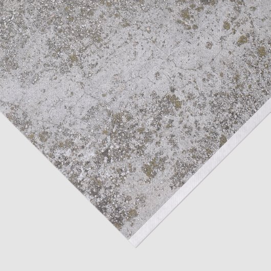 Onderdruk betonnen weetherde textuur DIY T Tissuepapier (Detail)