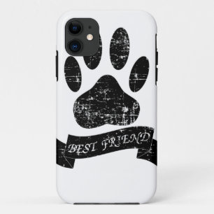 Onderdruk-dog-poot met lint Case-Mate iPhone case