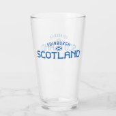 Onderdruk Edinburgh Schotland Glas (Achterkant)
