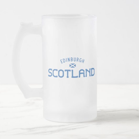 Onderdruk Edinburgh Schotland Matglas Bierpul (Links)