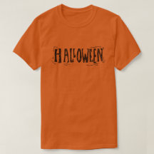Onderdruk Halloween Glitter T-Shirt