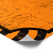 Onderdruk Halloween Poster (Hoek)