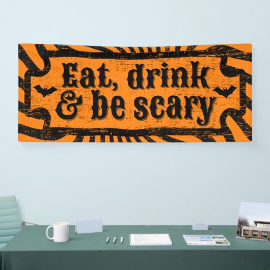 Onderdruk Halloween Spandoek (Beurs)