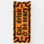 Onderdruk Halloween Spandoek (Verticaal)