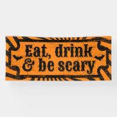 Onderdruk Halloween Spandoek (Horizontaal)