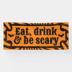Onderdruk Halloween Spandoek