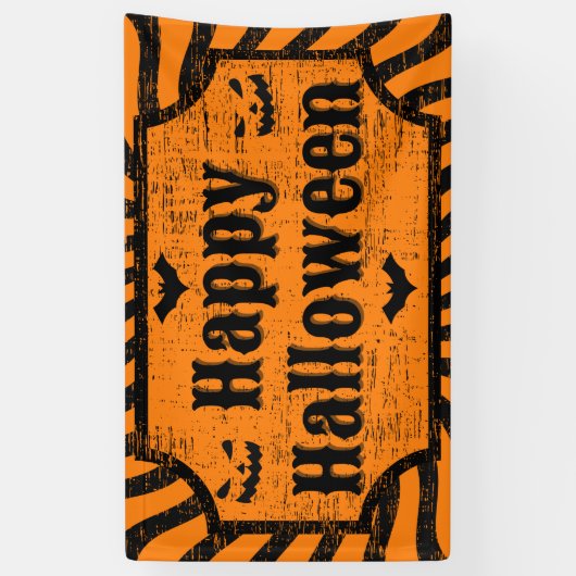 Onderdruk Halloween Spandoek (Verticaal)