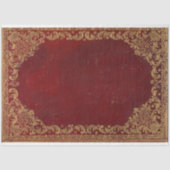 Onderdruk Hoesje van rood boek — losblad Tissuepapier (Voorkant)