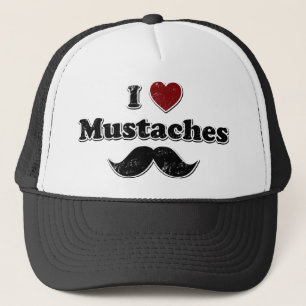 Onderdruk ik ontwerp hartstochten trucker pet