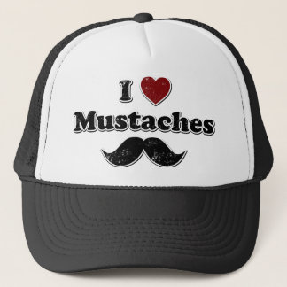 Onderdruk ik ontwerp hartstochten trucker pet