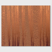 Onderdruk metallische textuur van koper 10 cadeaupapier (Vlak)