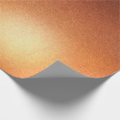 Onderdruk metallische textuur van koper 21 cadeaupapier (Hoek)