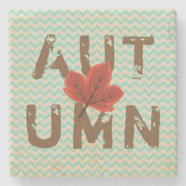 Onderdruk Modern herfst Stenen Onderzetter