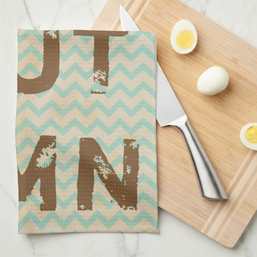 Onderdruk Modern herfst Theedoek (Quarter Fold)