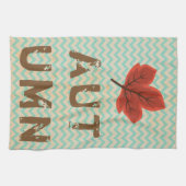 Onderdruk Modern herfst Theedoek (Horizontaal)