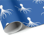 Onderdruk octopus-ontwerp - Matte verlooppapier Cadeaupapier (Rol Hoek)