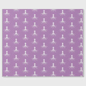 Onderdruk octopus-ontwerp - Matte verlooppapier Cadeaupapier (Vlak)