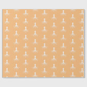 Onderdruk octopus-ontwerp - Matte verlooppapier Cadeaupapier (Vlak)