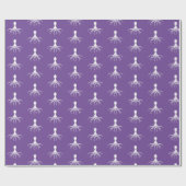 Onderdruk octopus-ontwerp - Matte verlooppapier Cadeaupapier (Vlak)