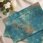 Onderdruk Patina Copper Vintage Ephemera Tissuepapier<br><div class="desc">Dit ontwerp kan worden gepersonaliseerd door de Edit optie van het Ontwerp te kiezen. Je kunt ook overdragen naar andere objecten. Neem contact met me op via colorflowcreations@gmail.com of gebruik de chatoptie bovenaan de pagina als u dit ontwerp op een ander product wilt plaatsen of hulp nodig hebt. Bekijk meer...</div>