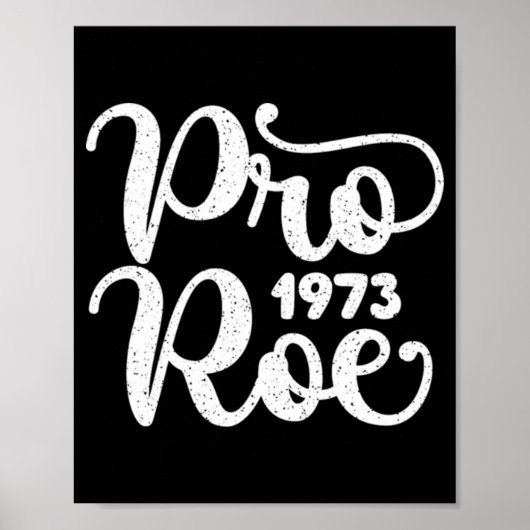 Onderdruk Pro Roe Poster (Voorkant)