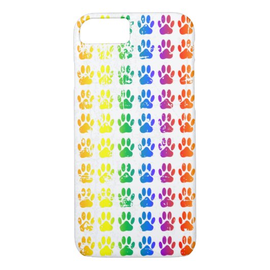 Onderdruk regenboogdog Case-Mate iPhone case (Achterkant)