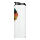 Onderdruk Retro Chainzaag Lumberjack Thermosbeker (Geroteerd rechts)